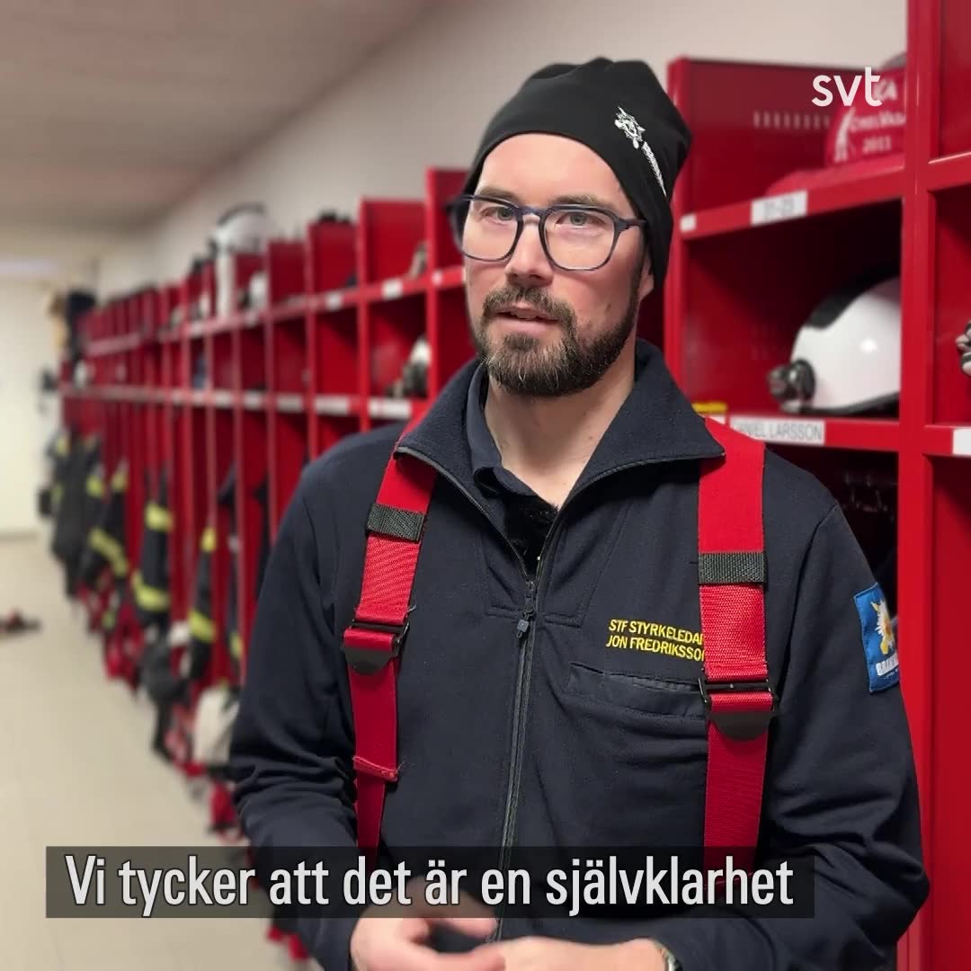 Brandmannen Jon pratar om psykisk ohälsa med barn och unga